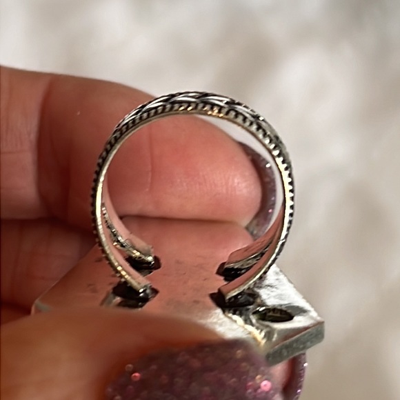 #118 Skeleton & Day of The Dead ๐ Peridot Handcrafted Ring ๐ Size 8 - Picture 12 of 16